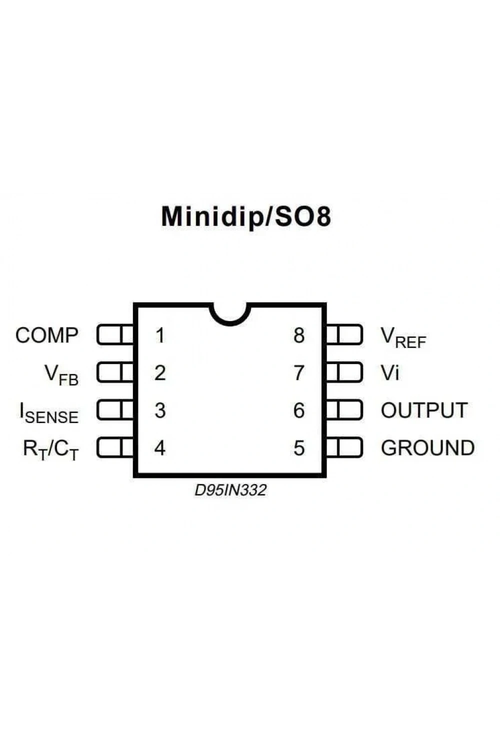 UC3844A SMD SOIC-8 Entegre