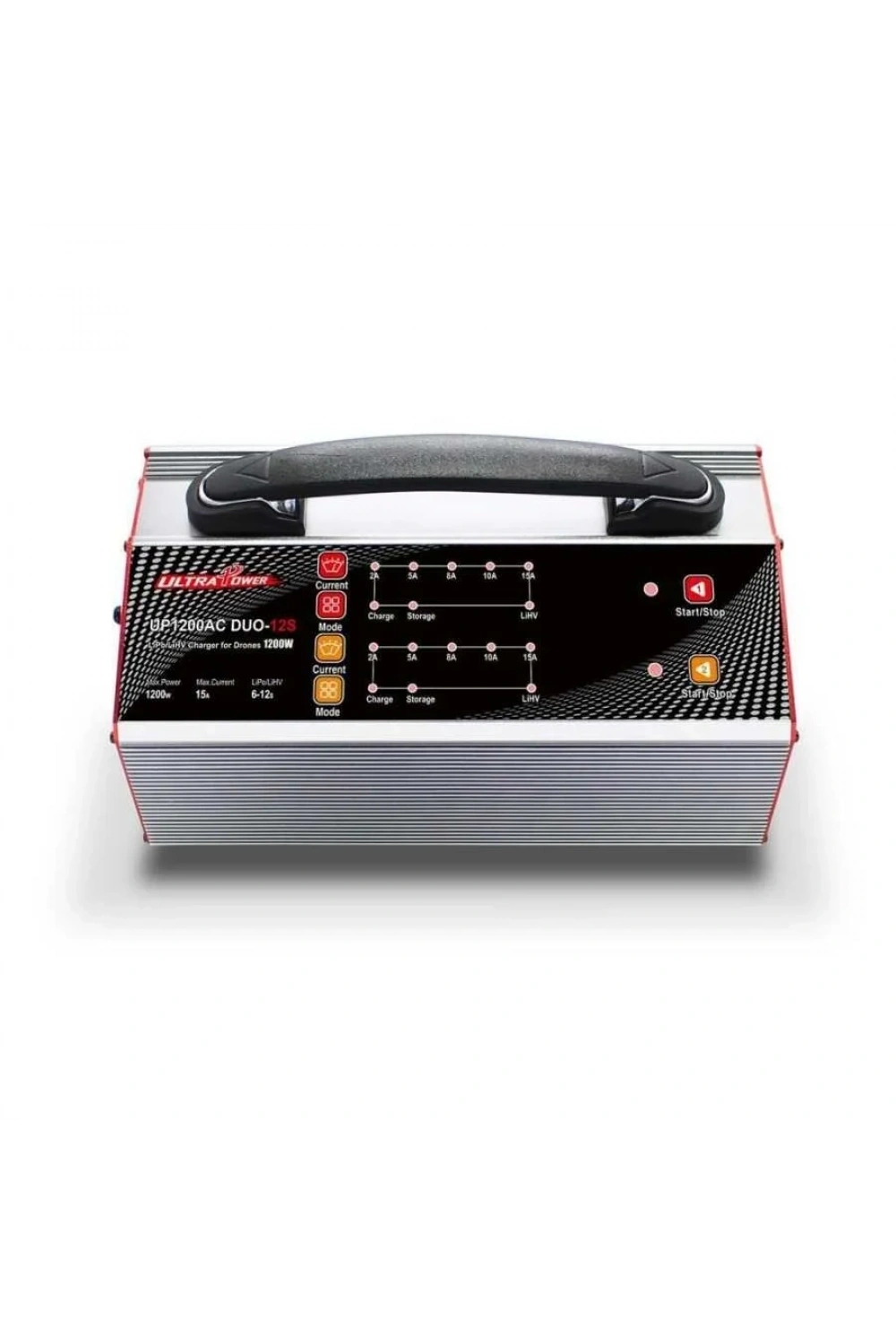 UP1200AC DUO 2X600W 15A 6-12S LiPo LiHv Pil Şarj Cihazı