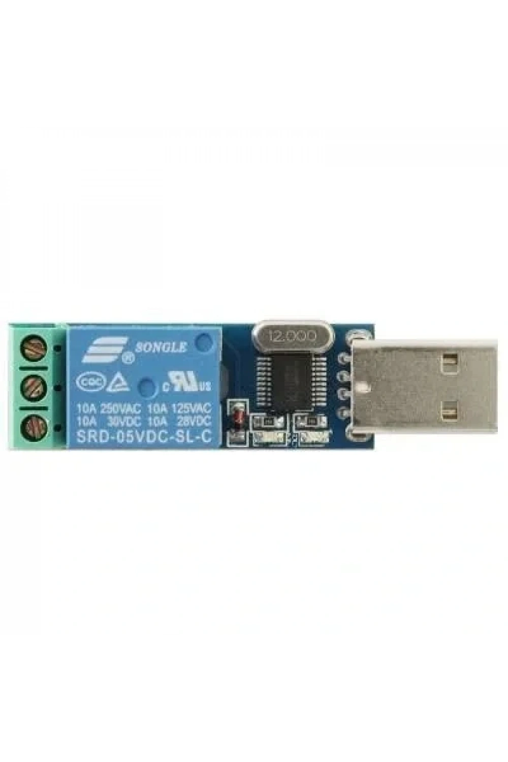 USB Röle Modülü 5V Tek Kanal LCUS-1