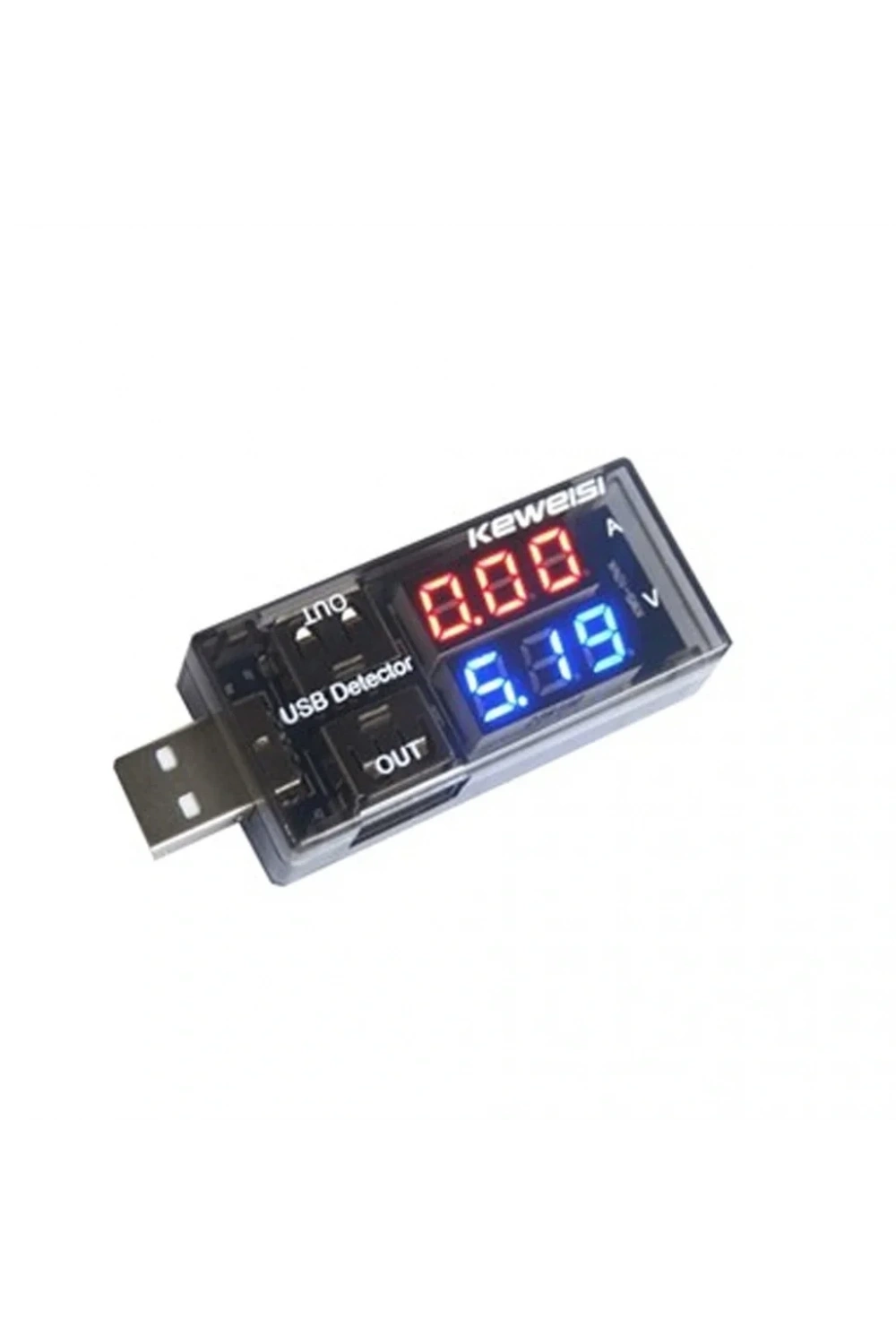 USB Tester Dijital Voltmetre/Ampermetre 3v-7.5v