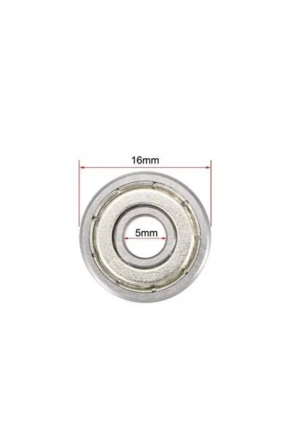 V625ZZ Kanallı Makara Tipi Rulman 5mm V Oluklu
