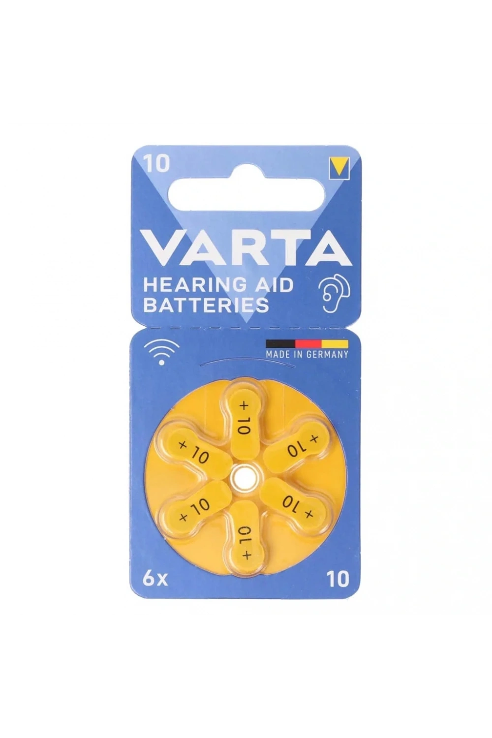Varta 10 No Kulaklık ve İşitme Cihazları Pili 6lı Paket