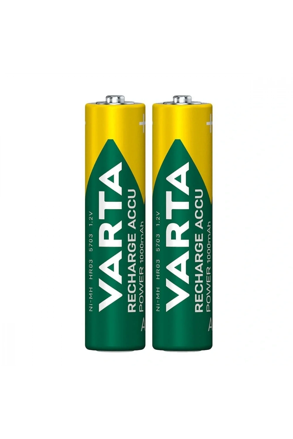 Varta 1000mAh AAA Şarjlı İnce Pil 2li Paket