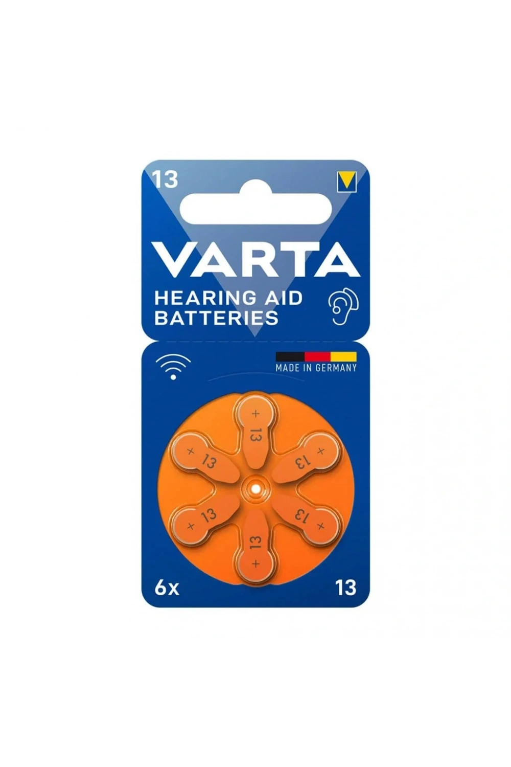 Varta 13 No Kulaklık ve İşitme Cihazları Pili 6lı Paket