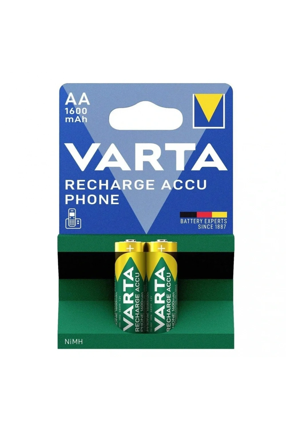 Varta 1600mAh AA Şarj Edilebilir Pil 2li Paket