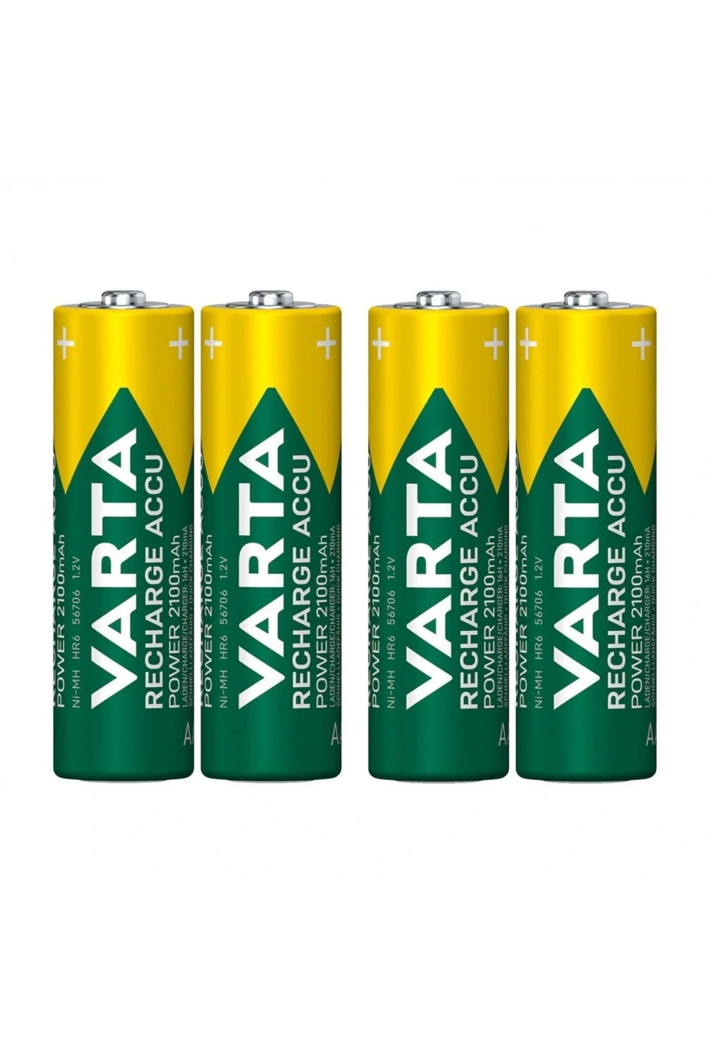 Varta 2100mAh AA Şarj Edilebilir Pil 4lü Paket