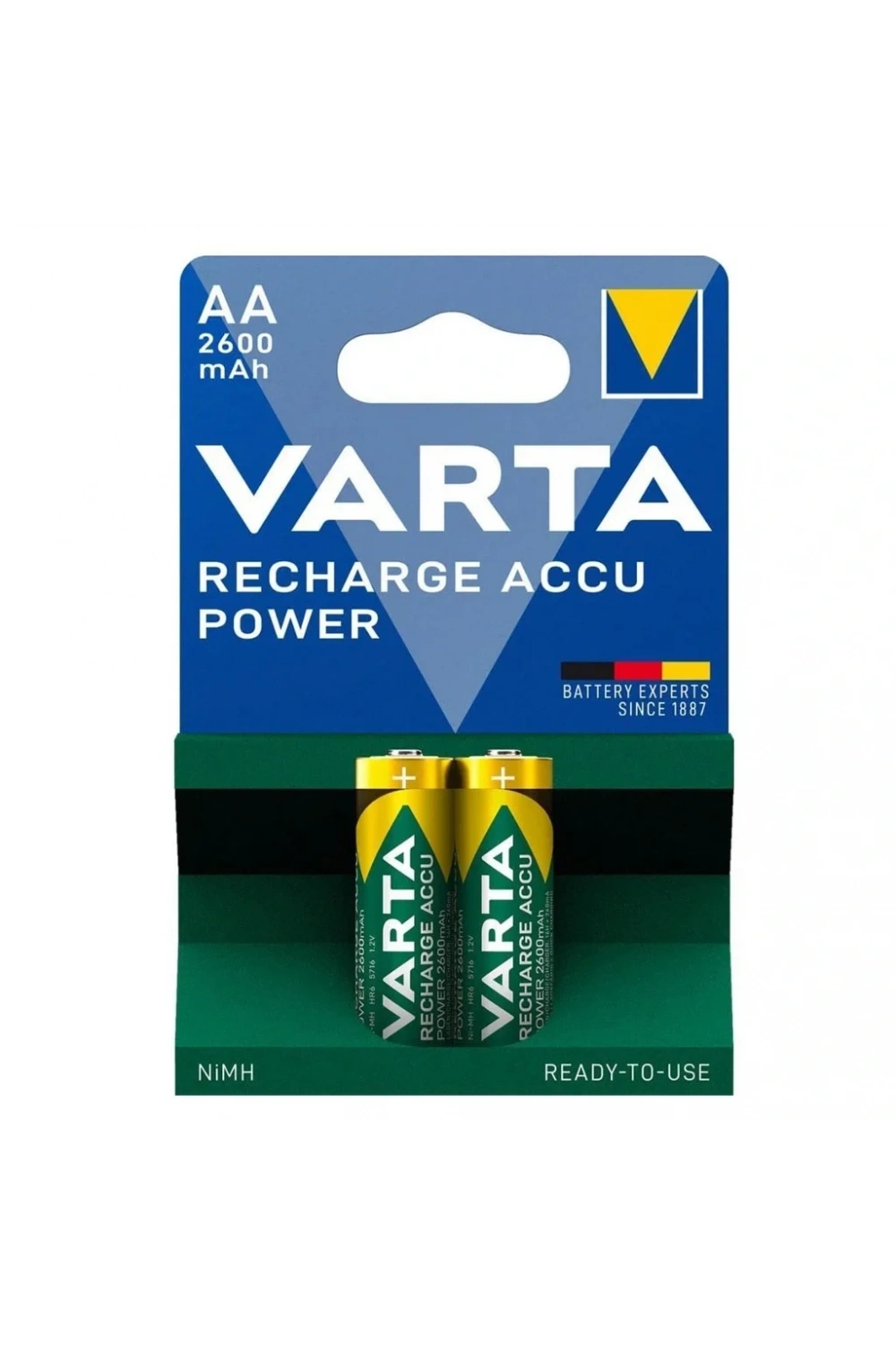 Varta 2600mAh AA Şarj Edilebilir Pil 2li Paket