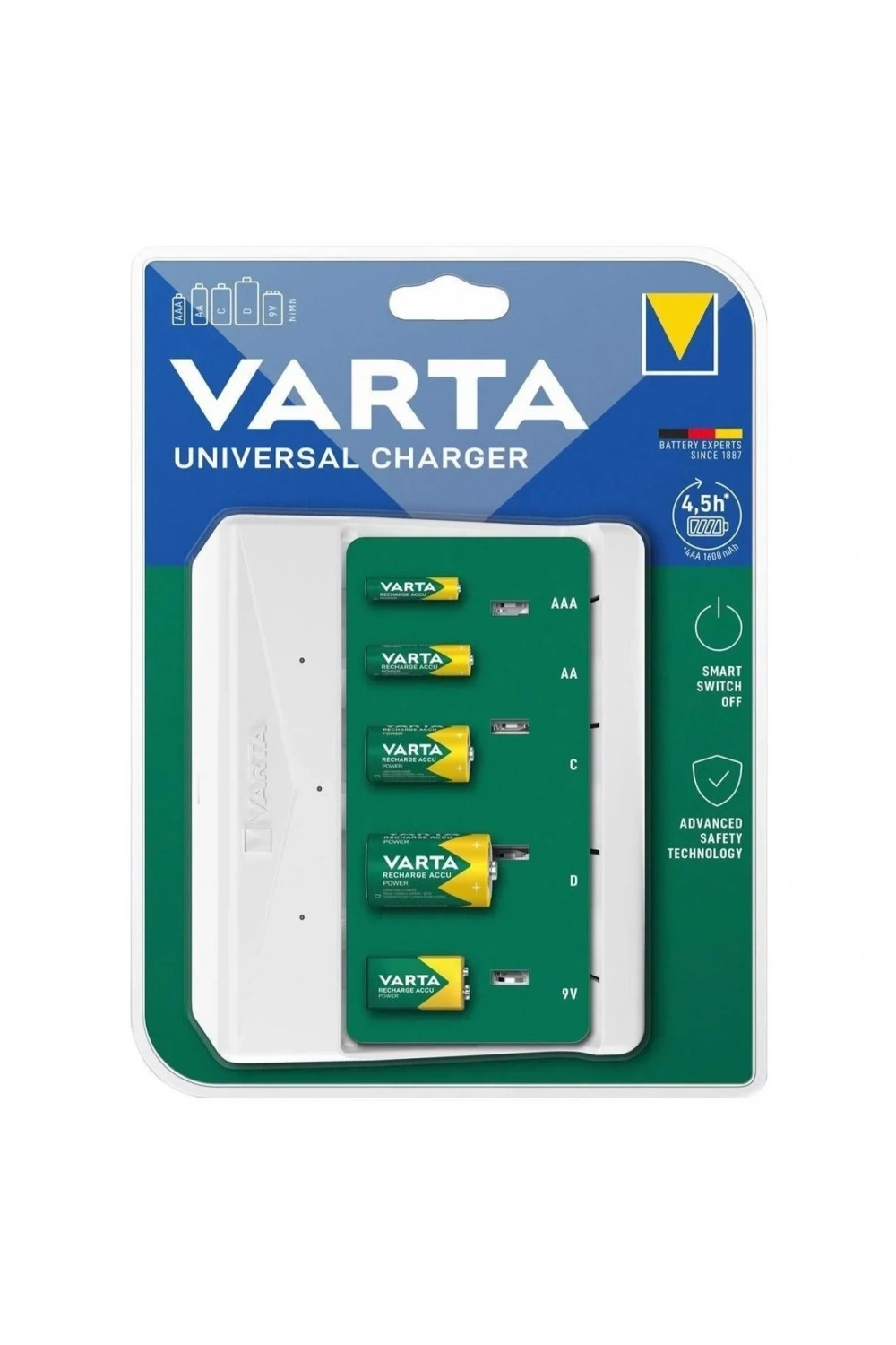 Varta 57658 Universal Pil Şarj Cihazı