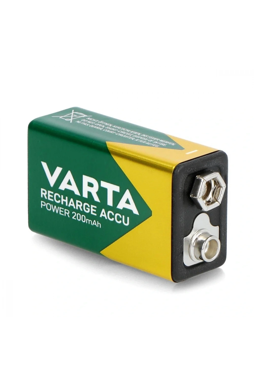 Varta 9V 200mAh Şarj Edilebilir Pil