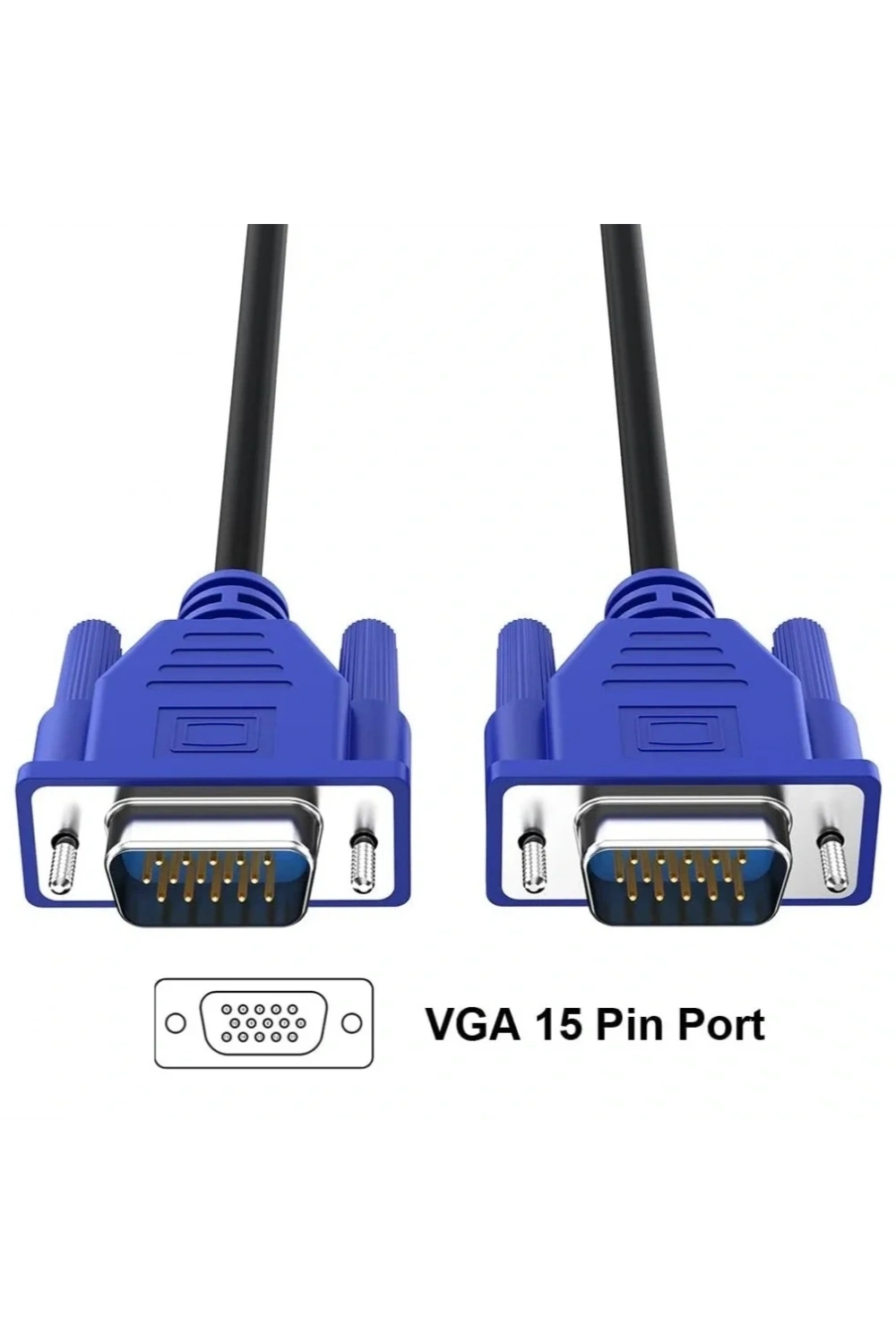 VGA Kablo LCD Monitör ve Projeksiyon Kablosu 1.5m