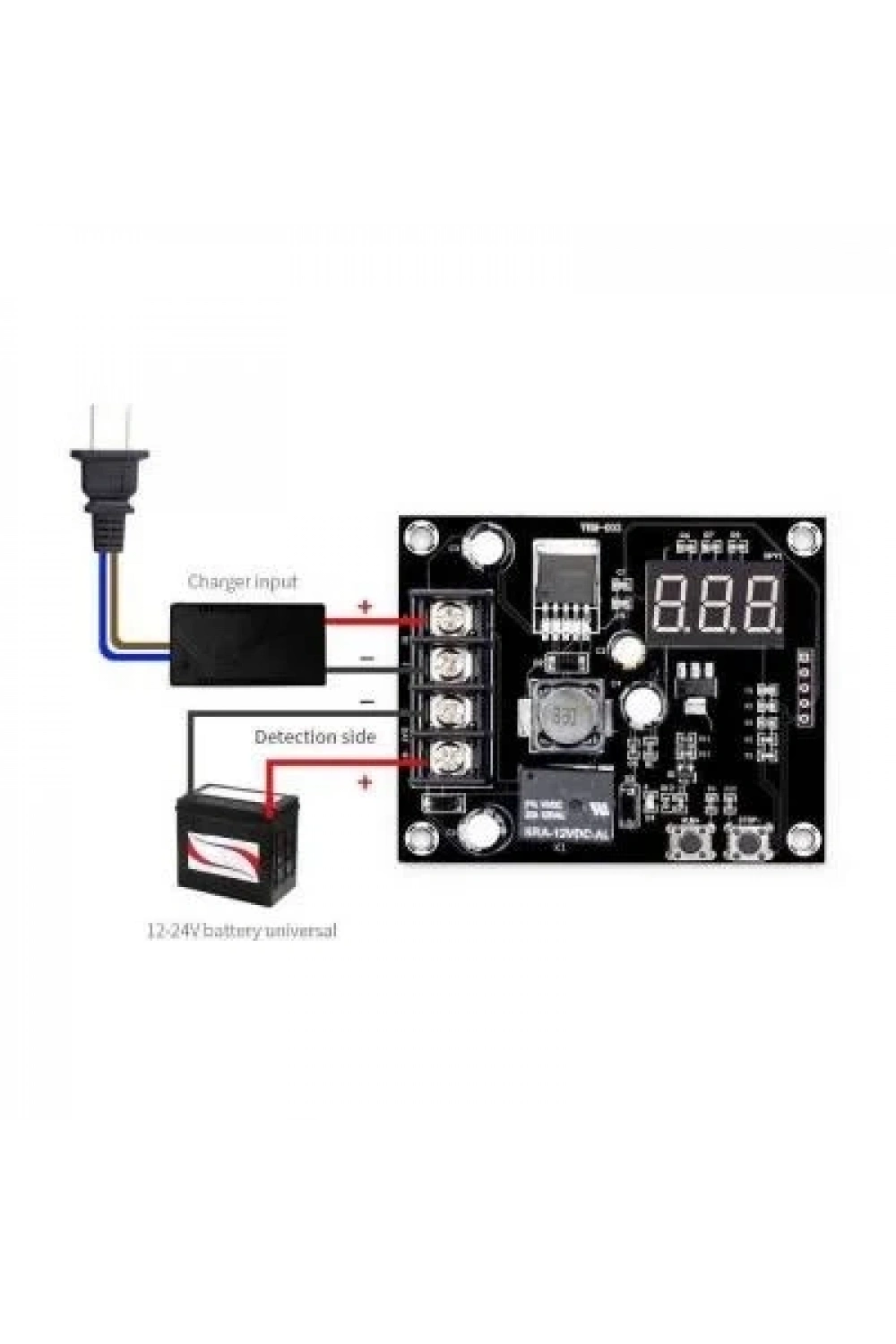 VHM-003 12-24V Lityum Pil - Akü Şarj Kontrol Devresi
