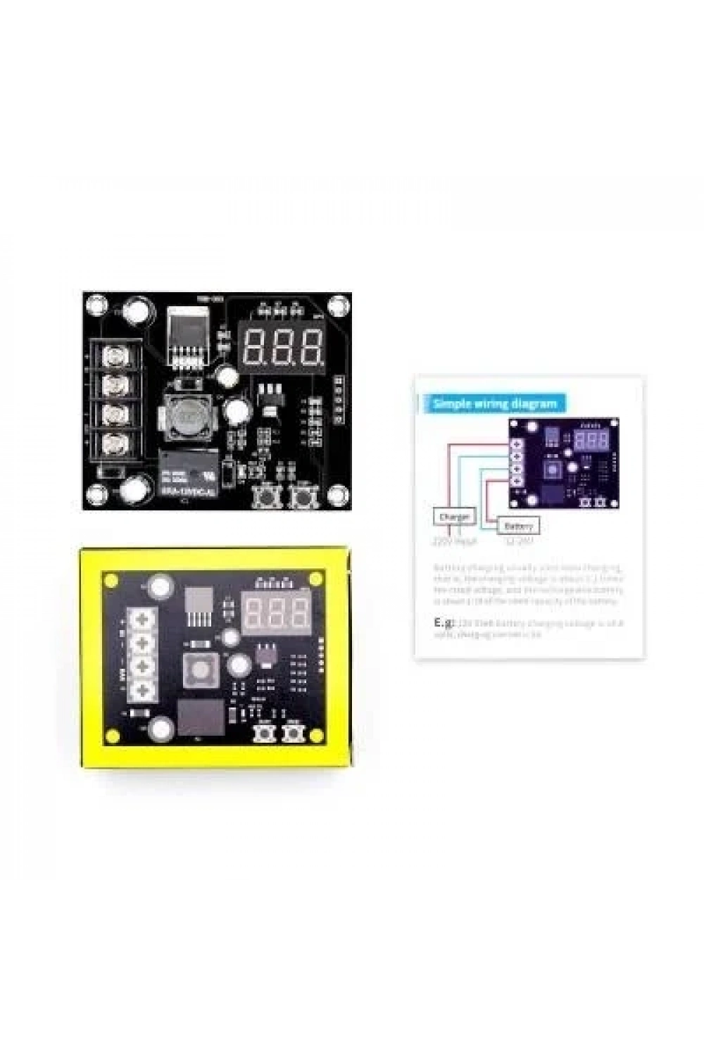 VHM-003 12-24V Lityum Pil - Akü Şarj Kontrol Devresi