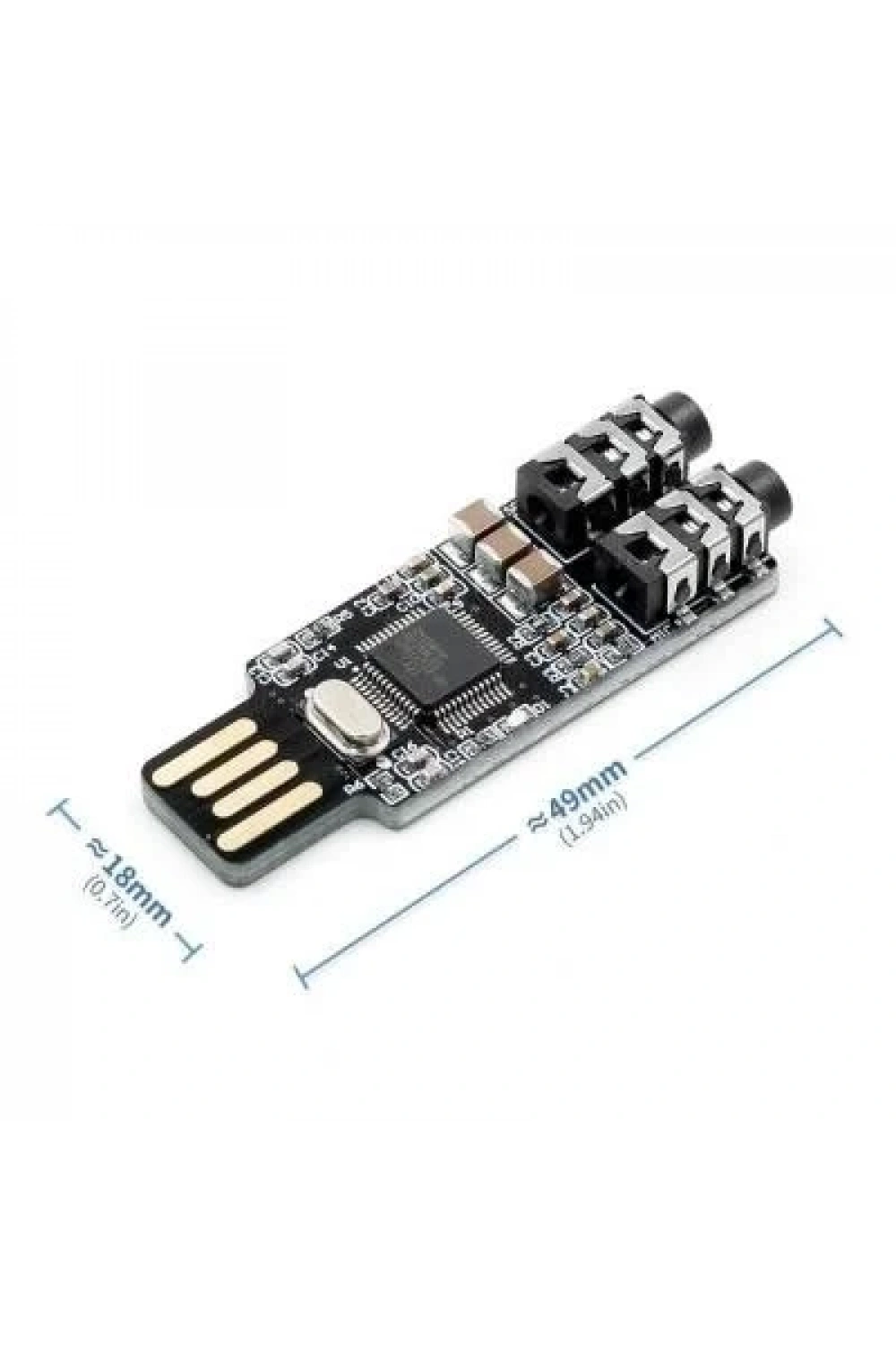 VHM-303 USB Hoparlör Mikrofon Ses Giriş Kartı