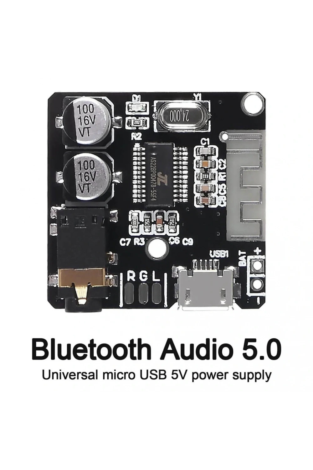 VHM-314 Bluetooth 5.0 Ses Müzik Mp3 Modülü Devre Kartı