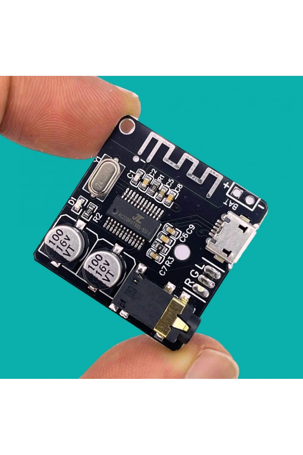 VHM-314 Bluetooth 5.0 Ses Müzik Mp3 Modülü Devre Kartı
