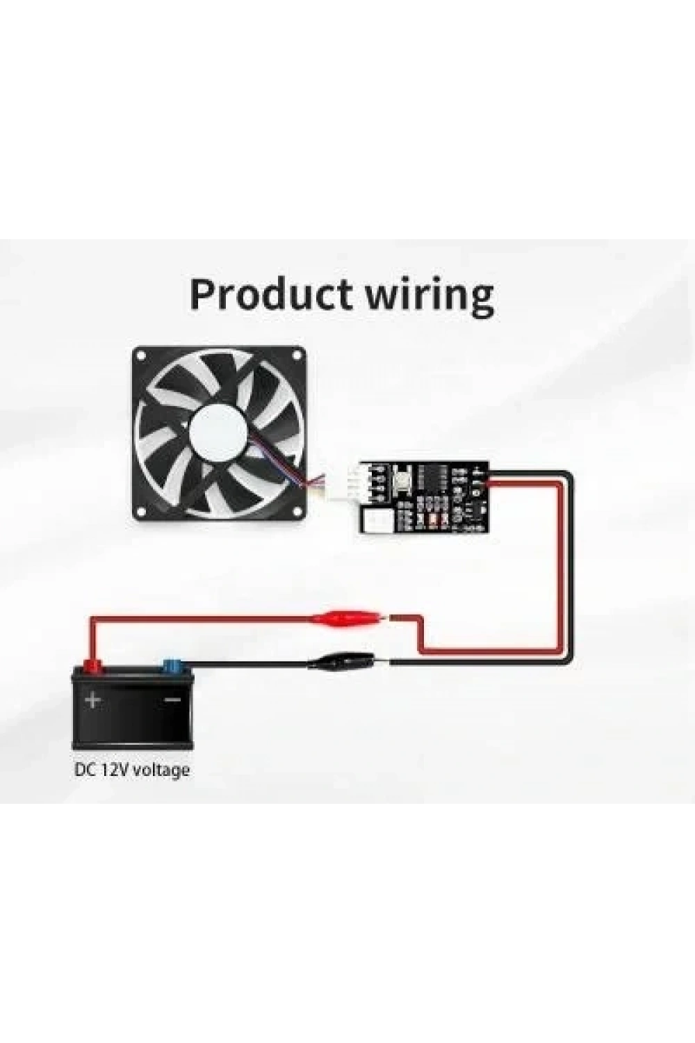 VHM-802 Sıcaklık Kontrollü Fan Devresi 12V