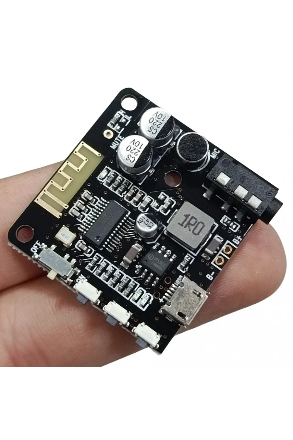 VHM BT5.0 Pro Bluetooth Ses Alıcı Kartı Bluetooth 5.0 Mp3 Modülü Pro Mikrofonlu
