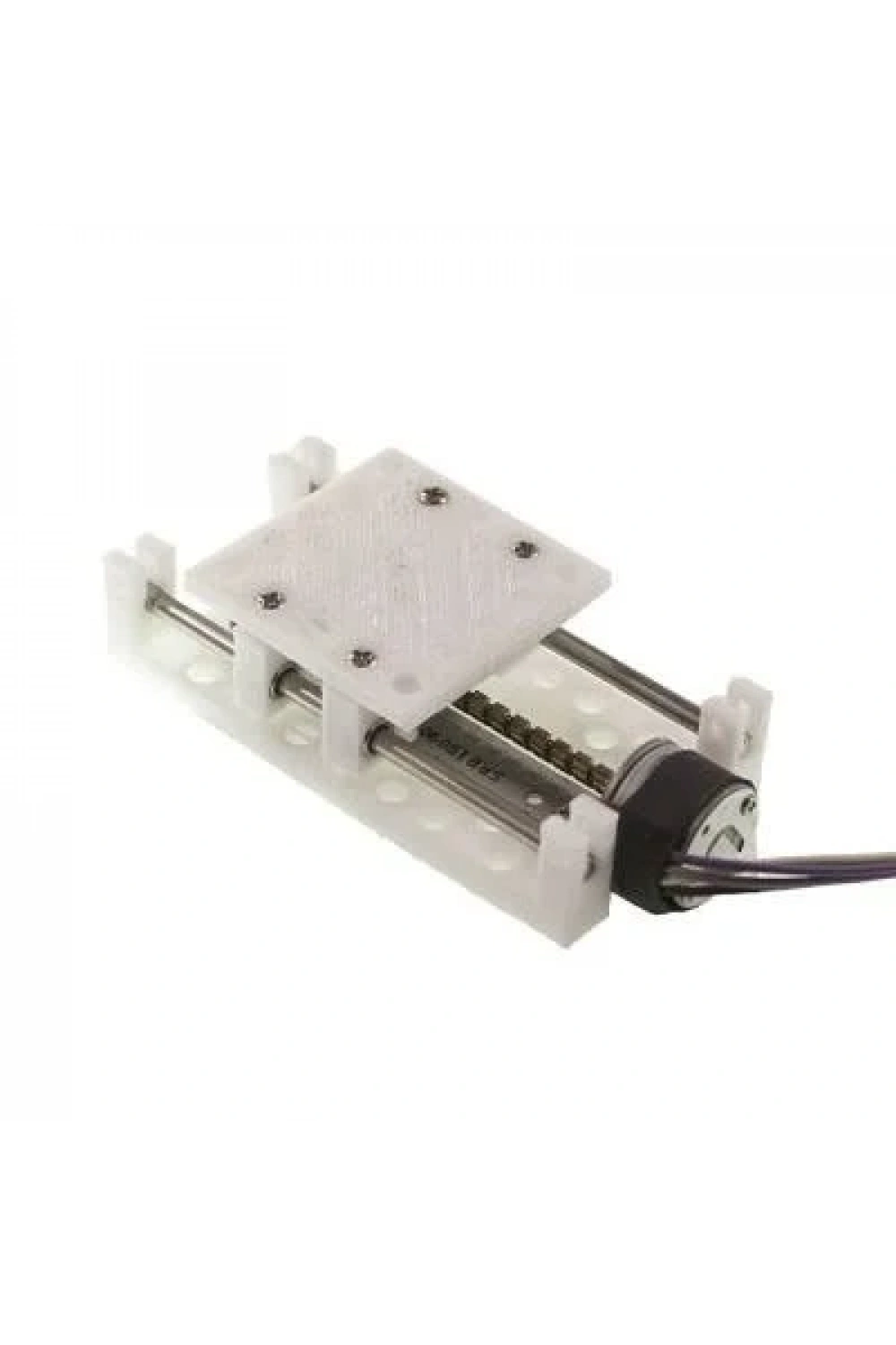 Vidalı Mil 42mm Kızaklı Step Motor - Geniş Arabalı