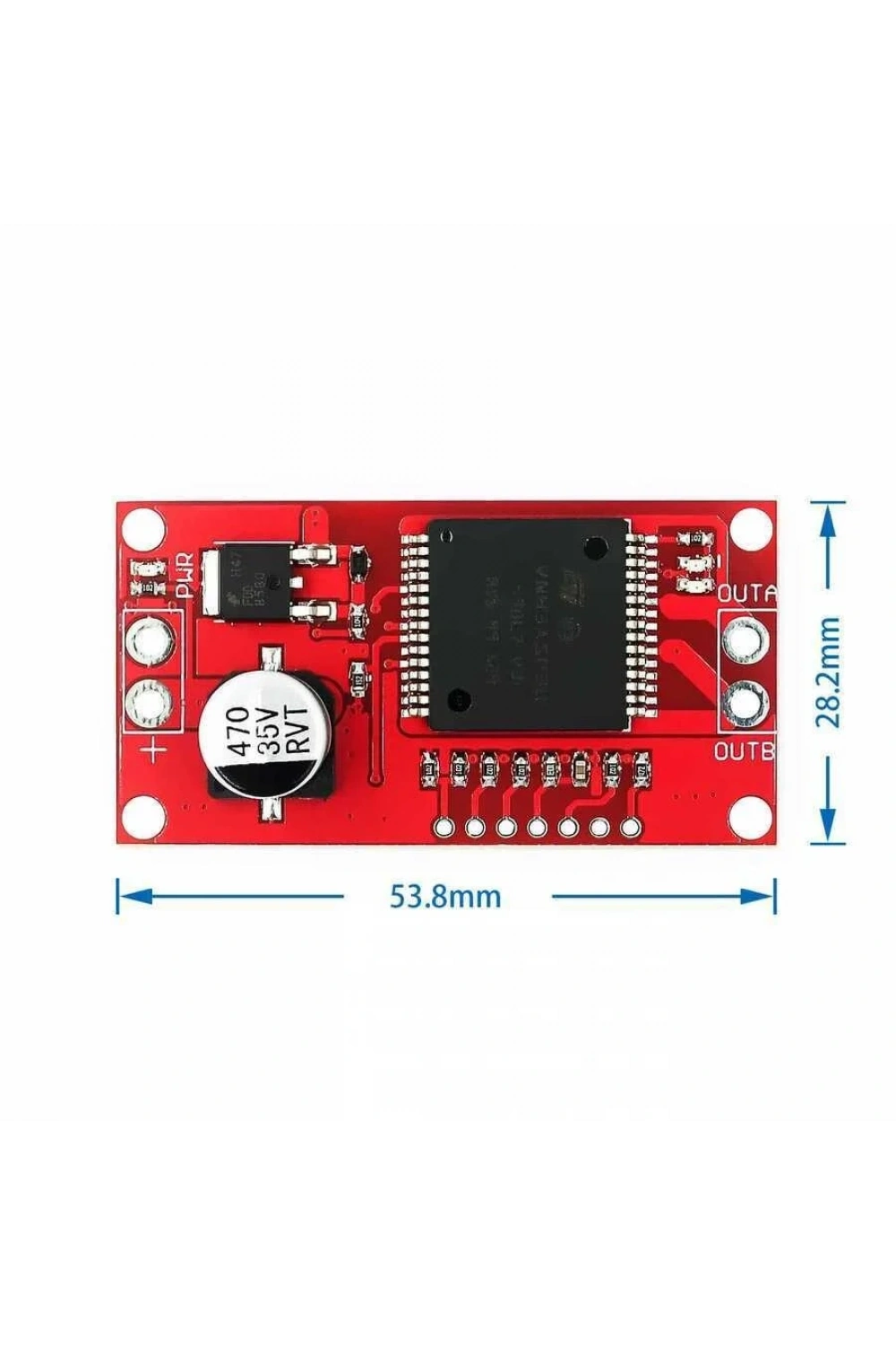 VNH2SP30 - 30A Mini Arduino Motor Sürücü