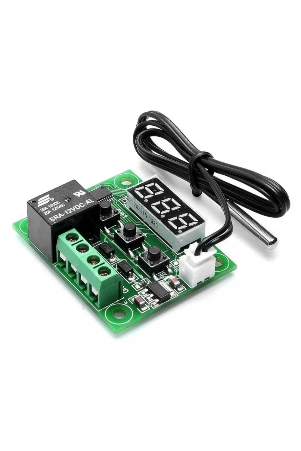 W1209 Röle Çıkışlı Dijital Termostat Kuluçka Akvaryum Sıcaklık Kontrol Kartı
