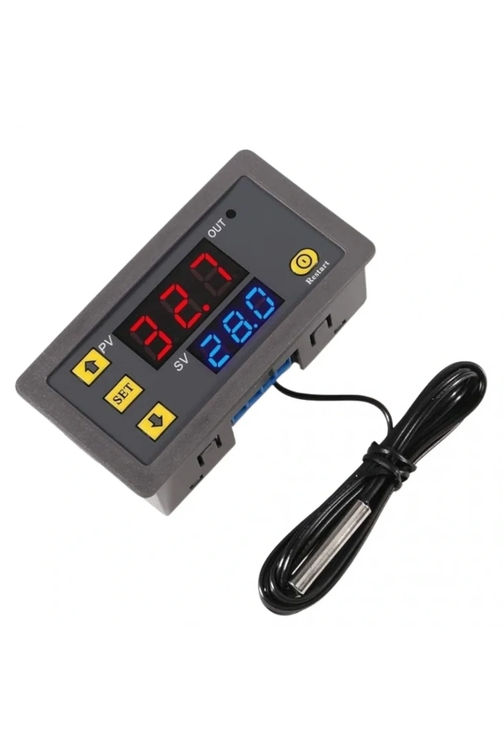 W3230 12V DC Röle Çıkışlı Dijital Termostat Sıcaklık Kontrol Cihazı