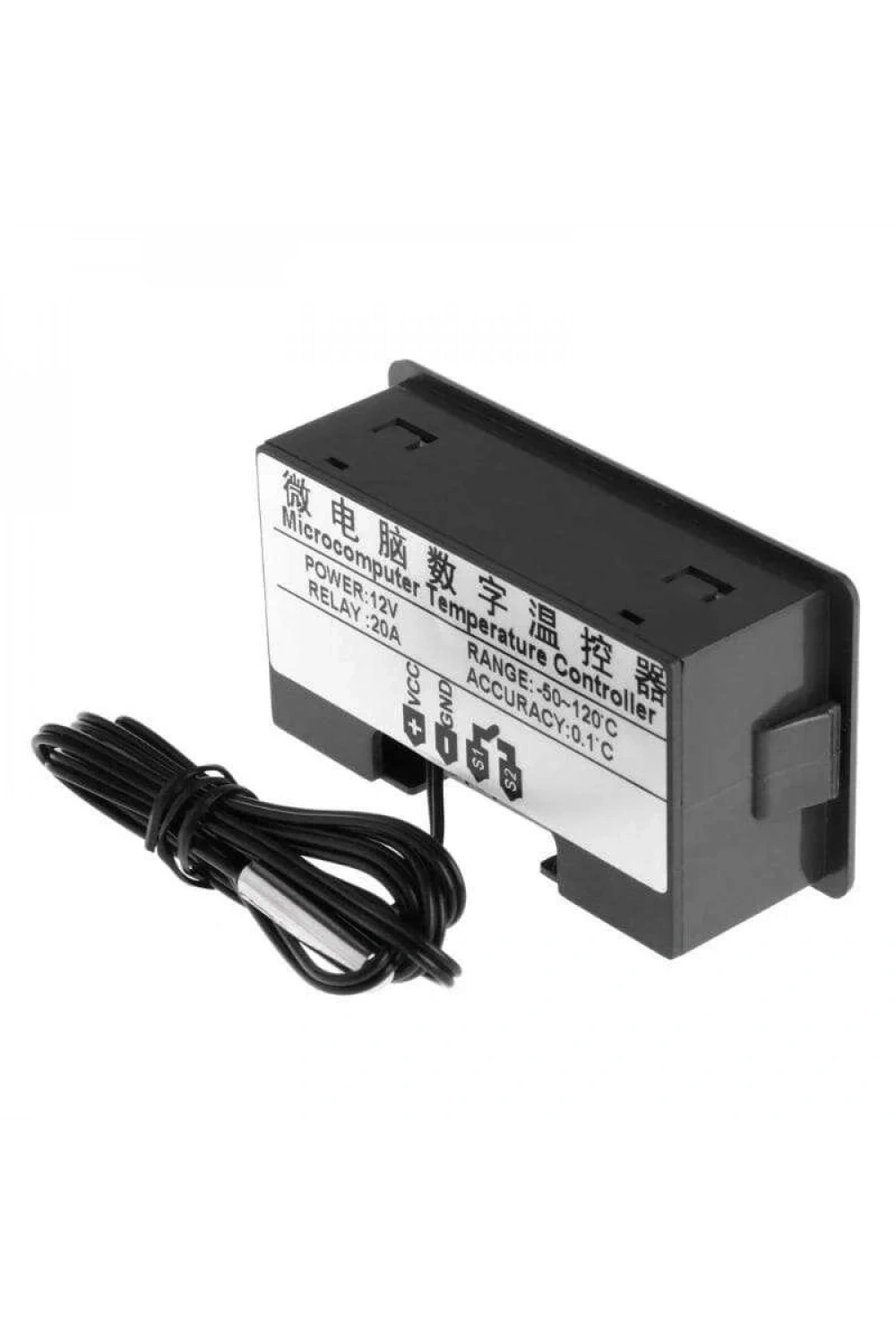 W3230 12V DC Röle Çıkışlı Dijital Termostat Sıcaklık Kontrol Cihazı
