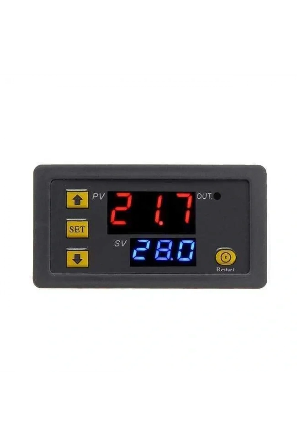 W3230 24V DC Röle Çıkışlı Dijital Termostat Sıcaklık Kontrol Cihazı