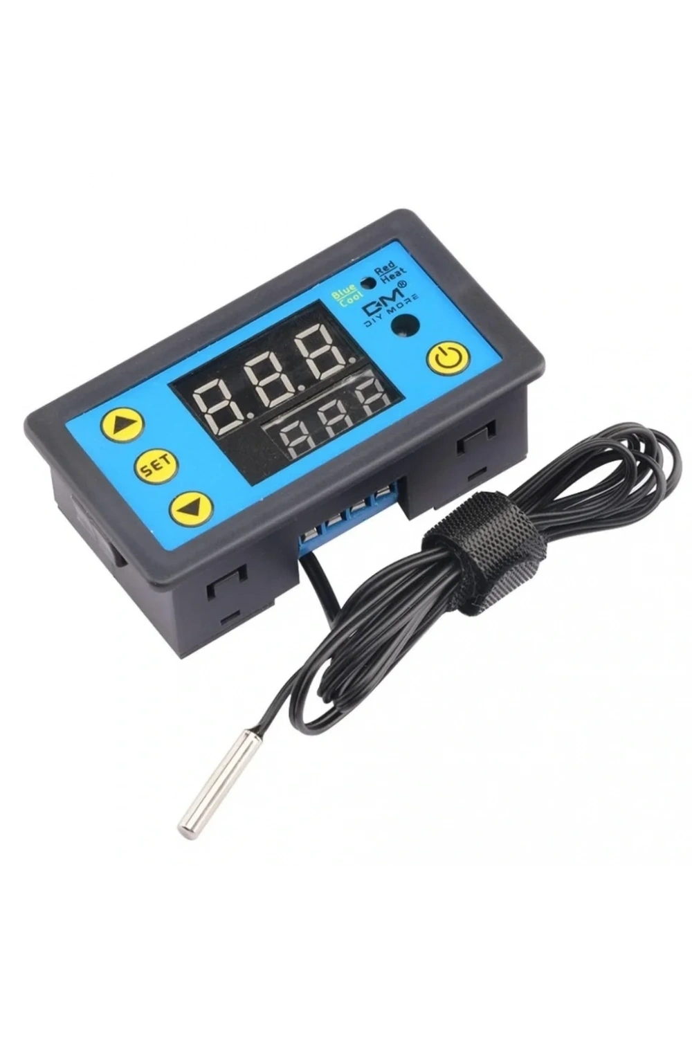 W3231 ZFX-W1608 DC12V Uzaktan Kumandalı Dijital Termostat