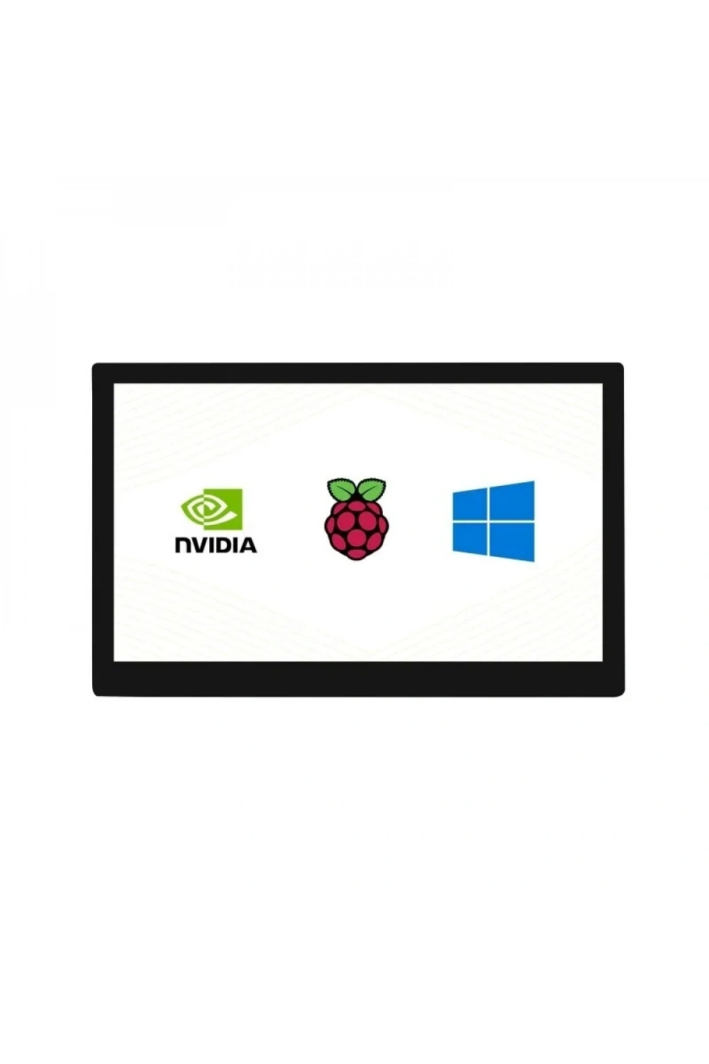 WaveShare 10.1 1280×720 QLED Kapasitif Dokunmatik HDMI Ekran