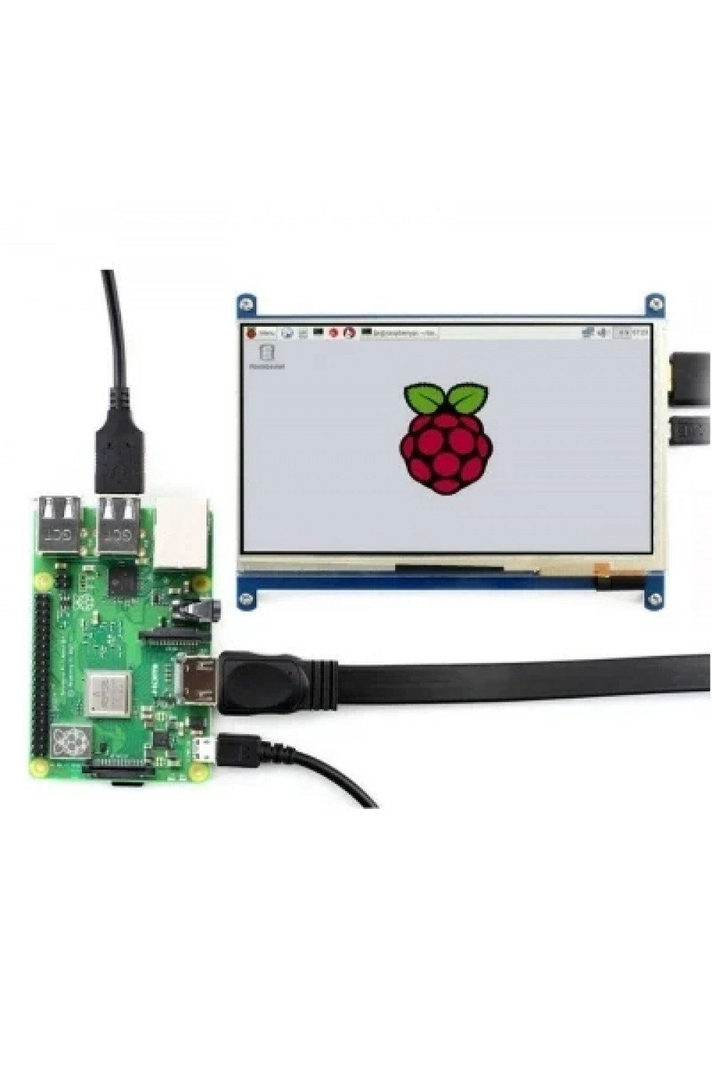 WaveShare 7 Inch (C) 1024x600 Dokunmatik HDMI Ekran