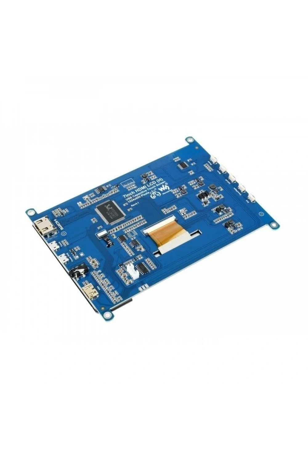 Waveshare 7 Rezistif Dokunmatik LCD Ekran1024x600