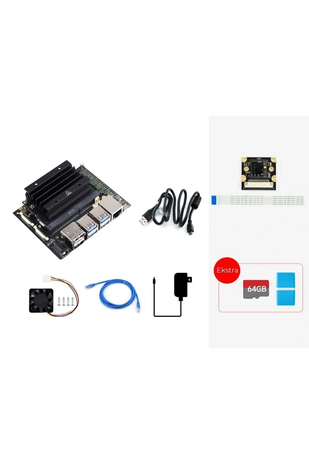 Waveshare Jetson Nano Geliştirme Kiti - KİT B