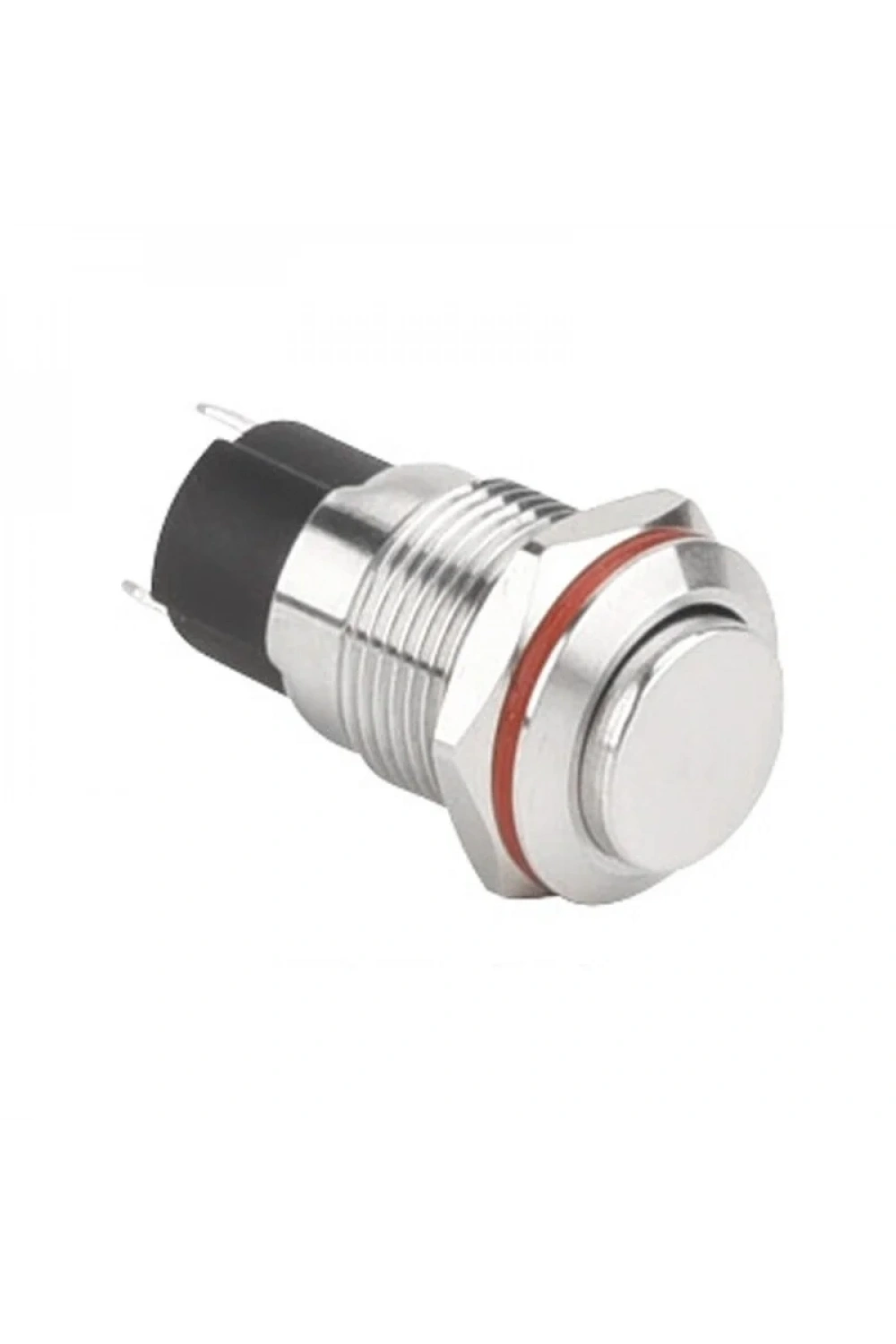 WD12A-G1Z 12mm Çıkık Anahtarlı Metal Buton