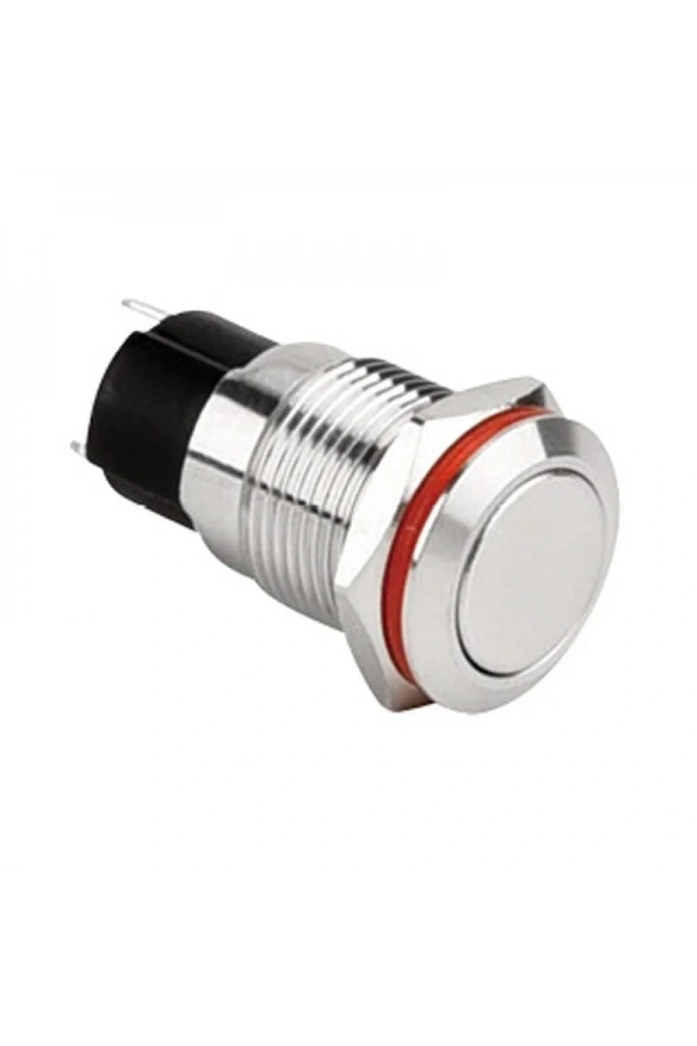 WD12A-P1 12mm Düz Yaylı Metal Buton