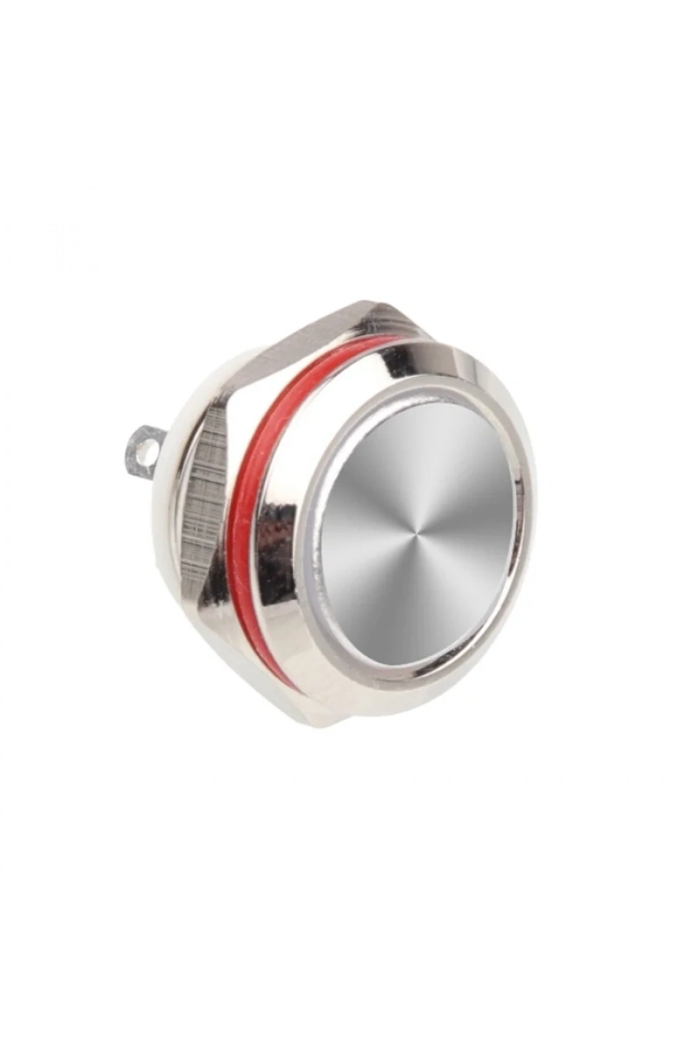 WD12C1-Pin-P1 12mm Düz Yaylı Metal Buton