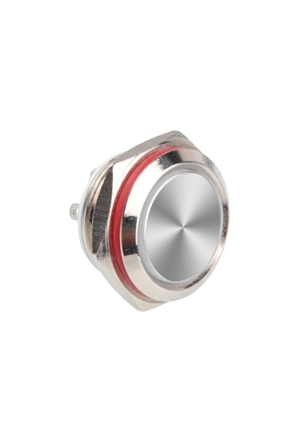 WD16C1-Pin-P1 16mm Düz Yaylı Metal Buton