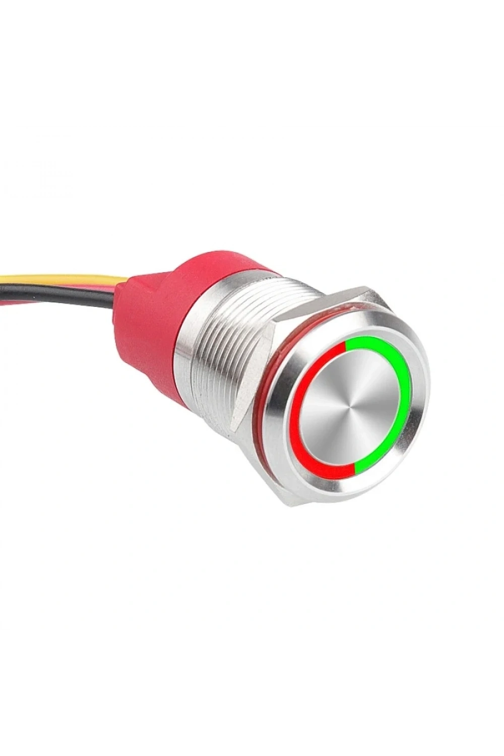 WD19T-P2-E 19mm Dokunmatik Touch Metal Buton - Çift Renk