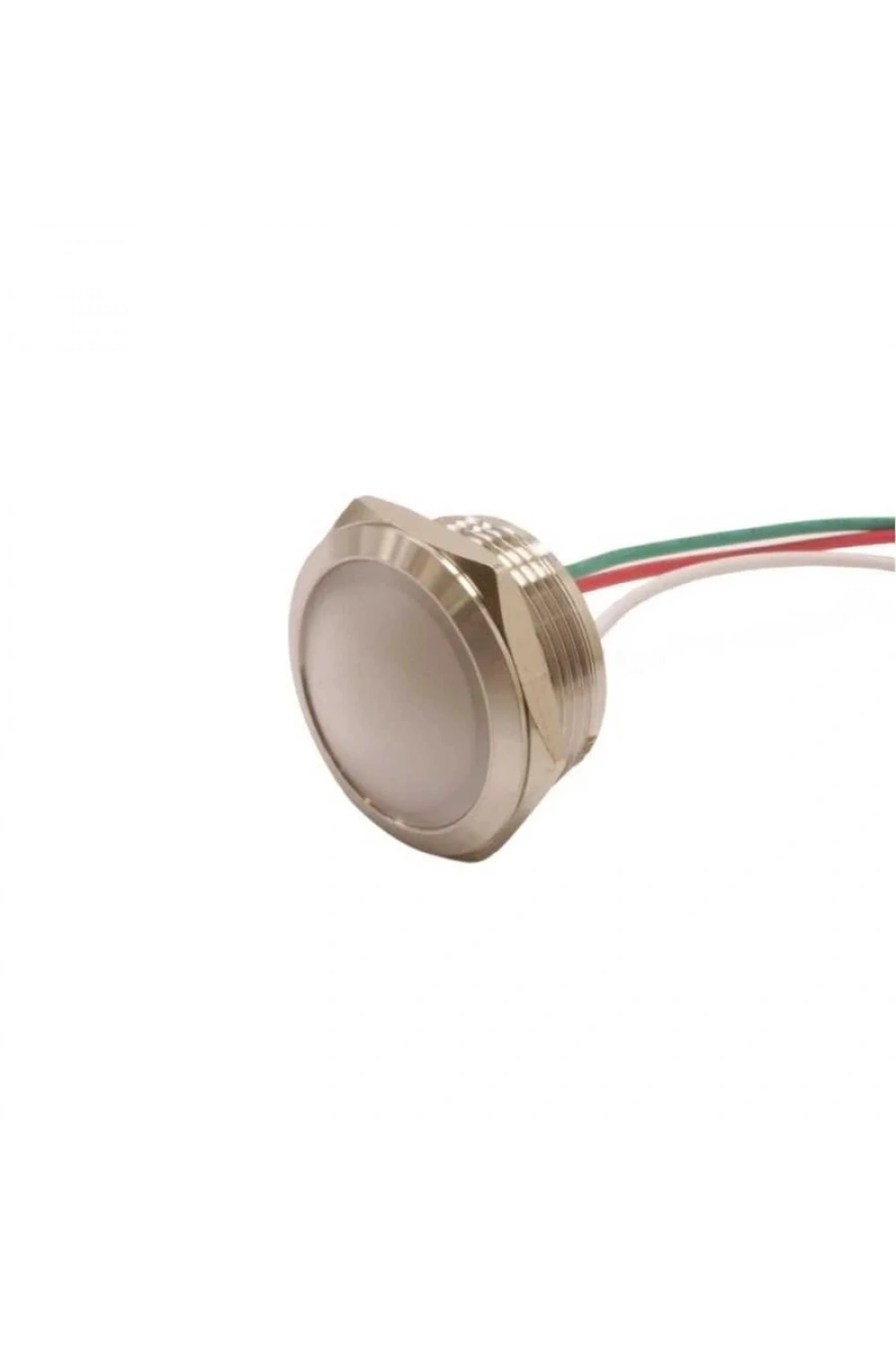 WD22L-P2/RG+ 22mm 12-24V Kablolu Metal Sinyal Lambası - 2 Renk Anot