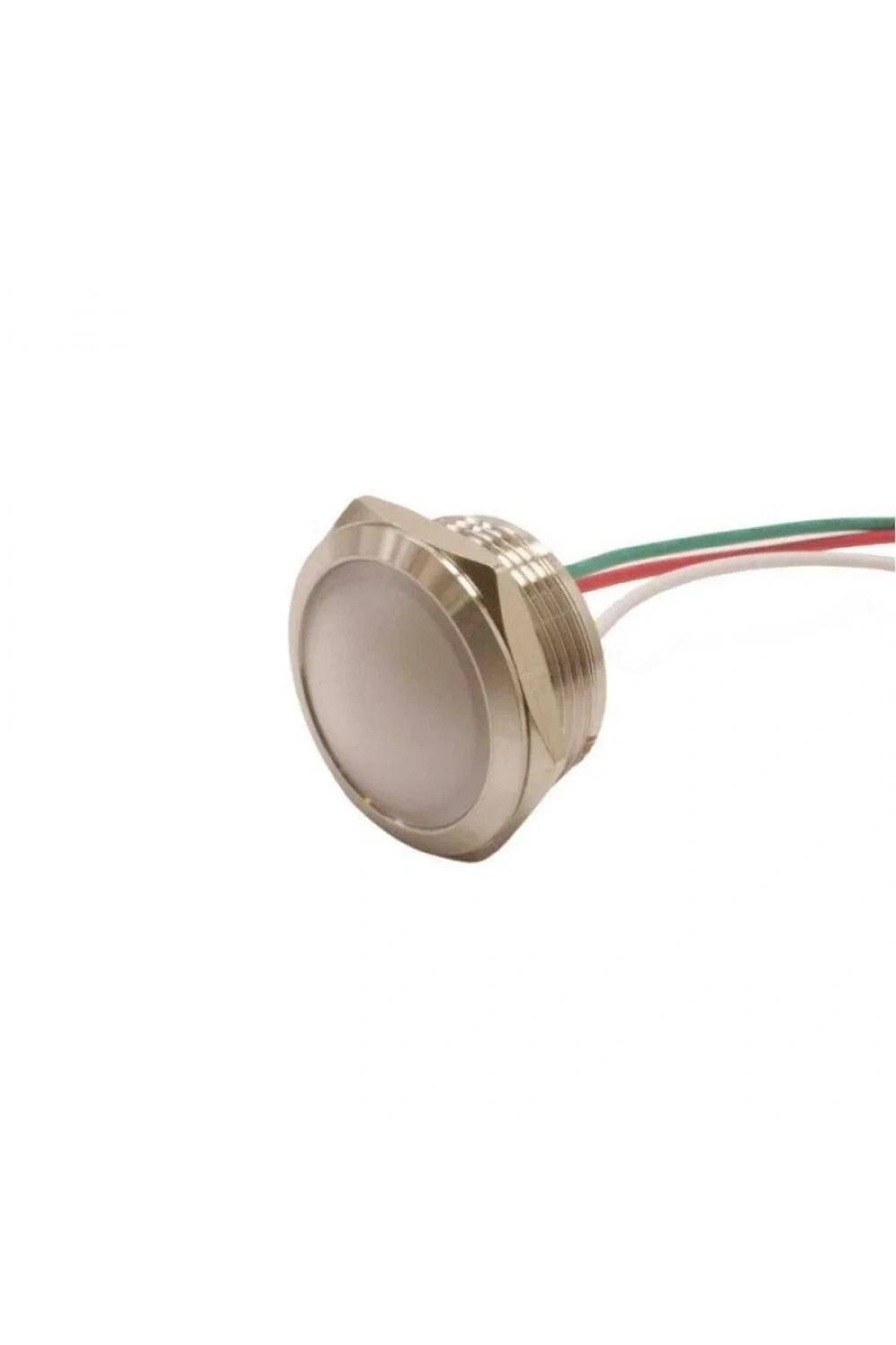 WD22L-P2/RGY+ 22mm 12-24V Kablolu Metal Sinyal Lambası - 3 Renk Anot