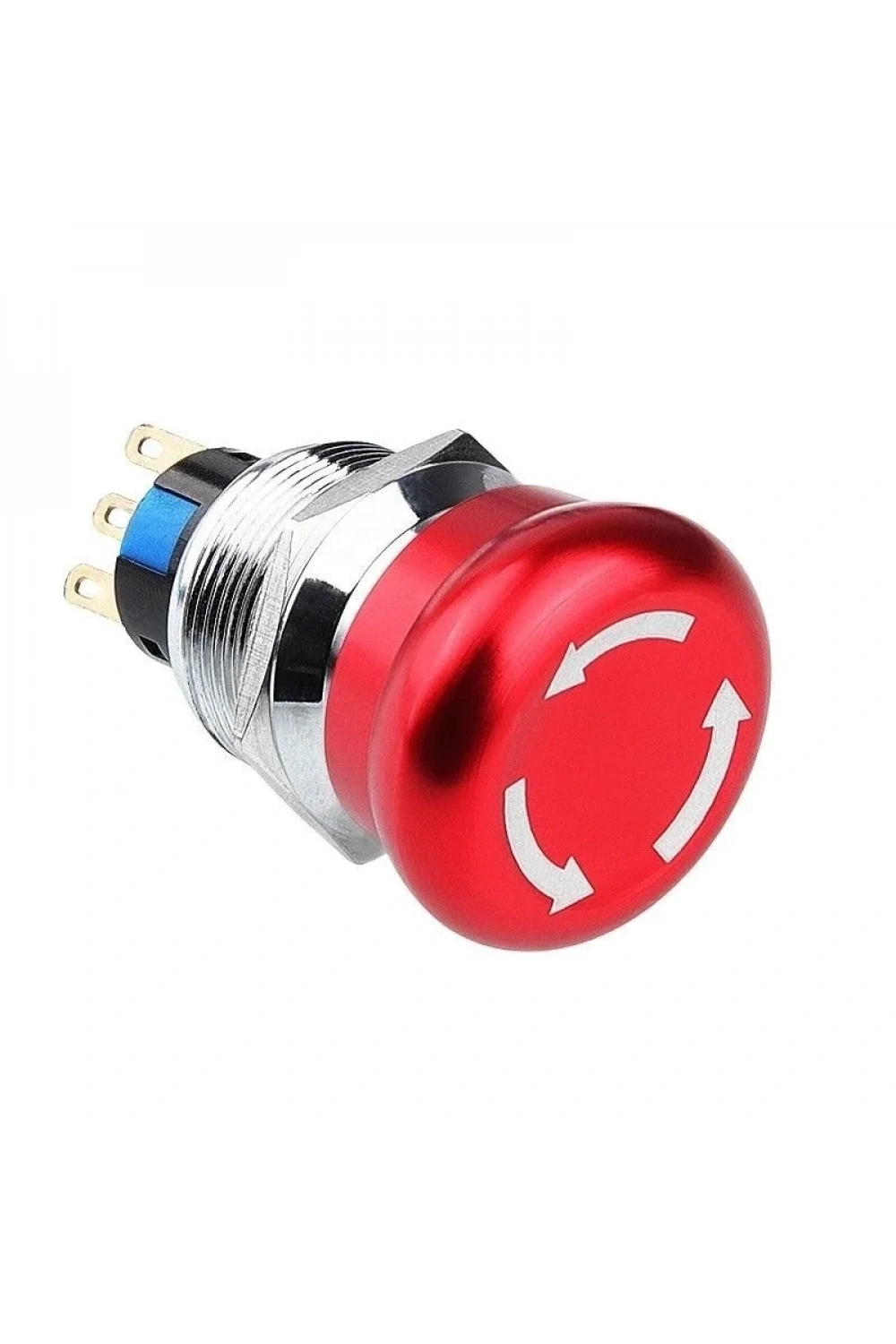 WD22M-Q1 22mm Metal Acil Stop Butonu 1NO+1NC