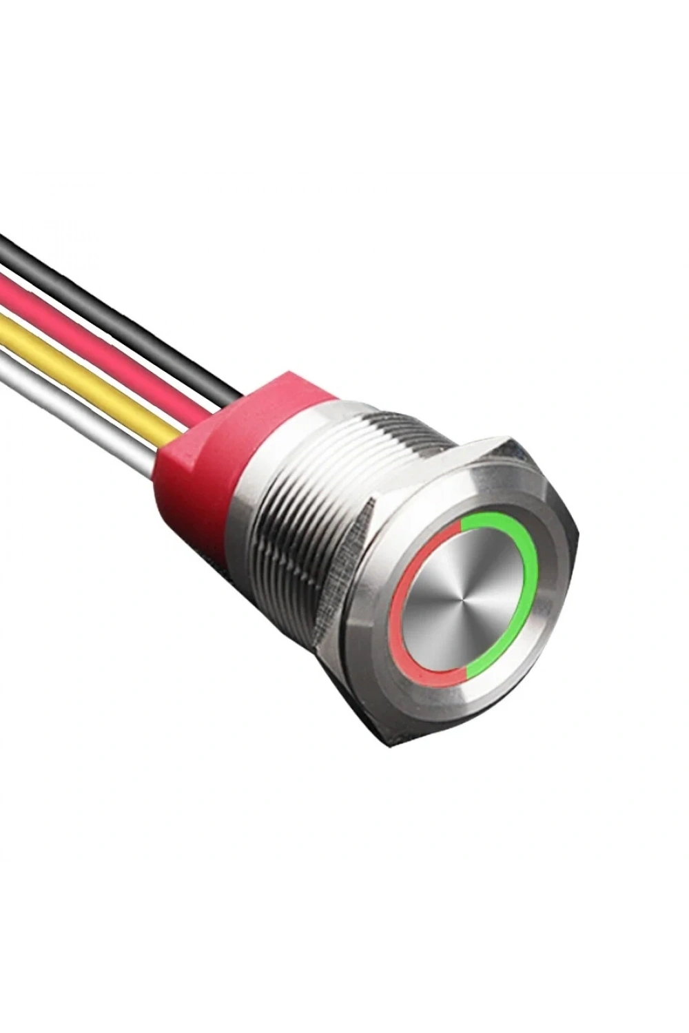 WD22T-P1-E 22mm Dokunmatik Touch Metal Buton - Çift Renk