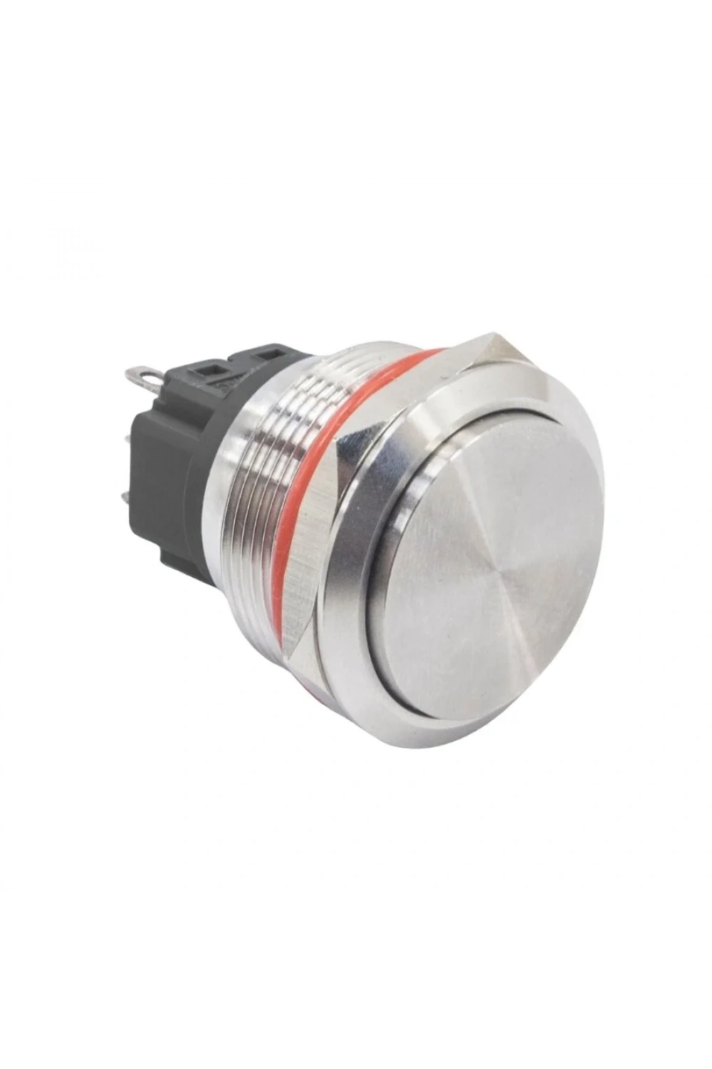 WD25B-G1 25mm Çıkık Yaylı Metal Buton