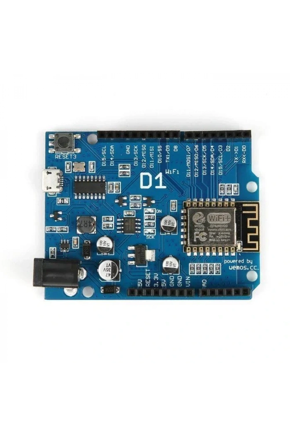 WeMos D1 Arduino ESP8266 WiFi Kontrol Kartı - Type