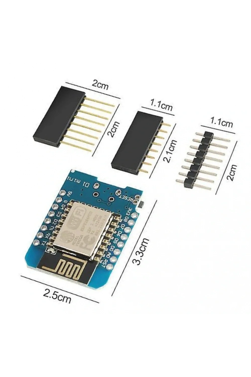 WeMos D1 Mini - ESP8266 Tabanlı Arduino Kartı ESP-12F