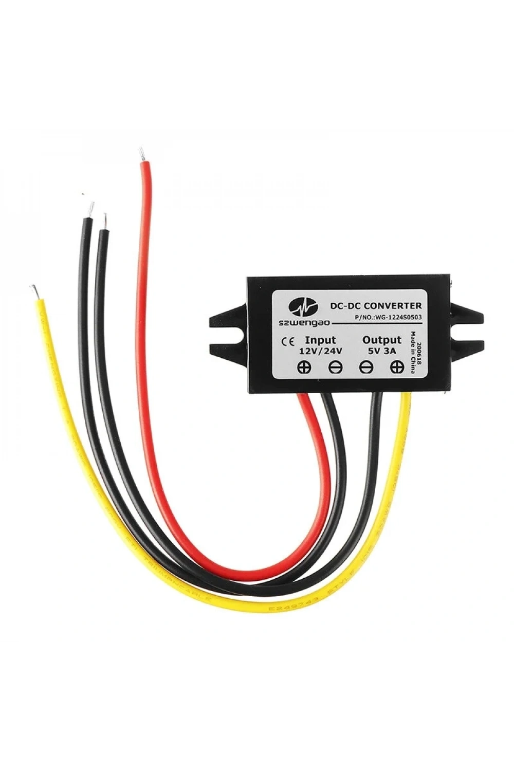 WG-1224S0503 DC-DC 12/24Vden 5V 3A Voltaj Düşürücü Modül
