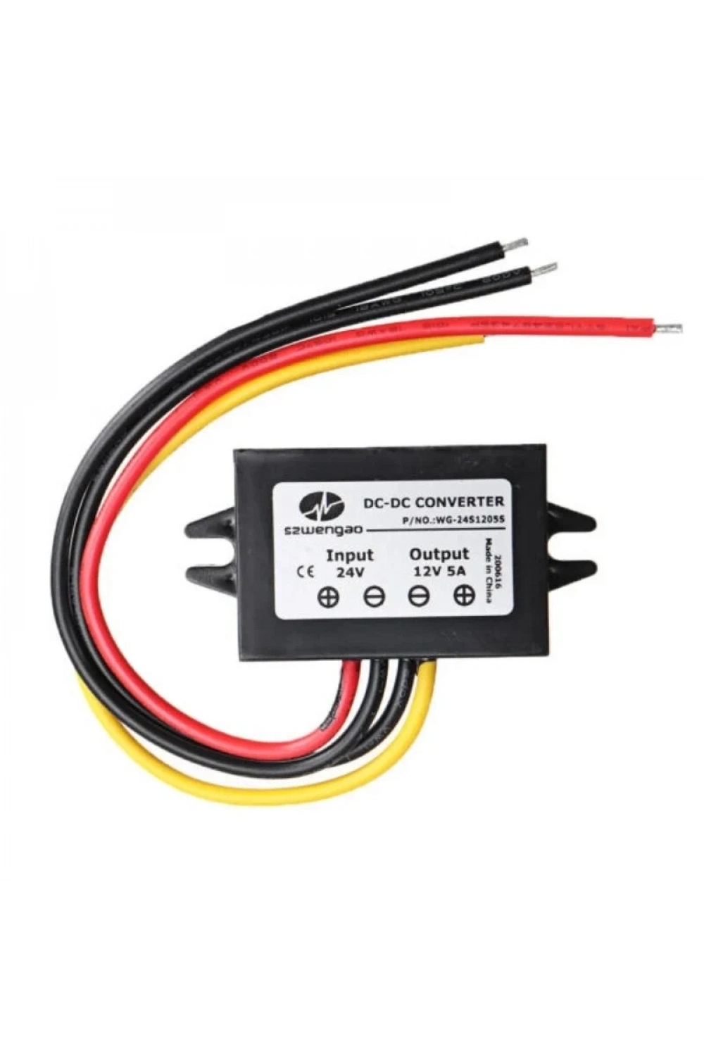 WG-24S1205P DC-DC 24Vden 12V 5A Voltaj Düşürücü Modül