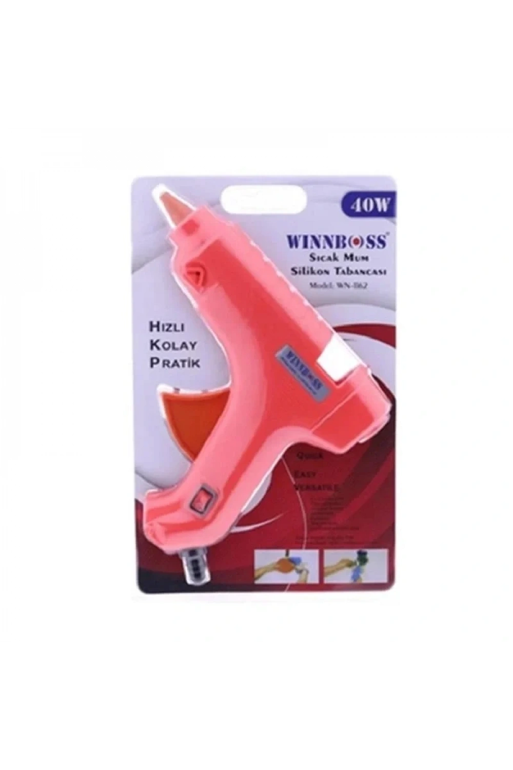Winnboss Wn-1162 40 Watt Sıcak Mum Silikon Tabancası
