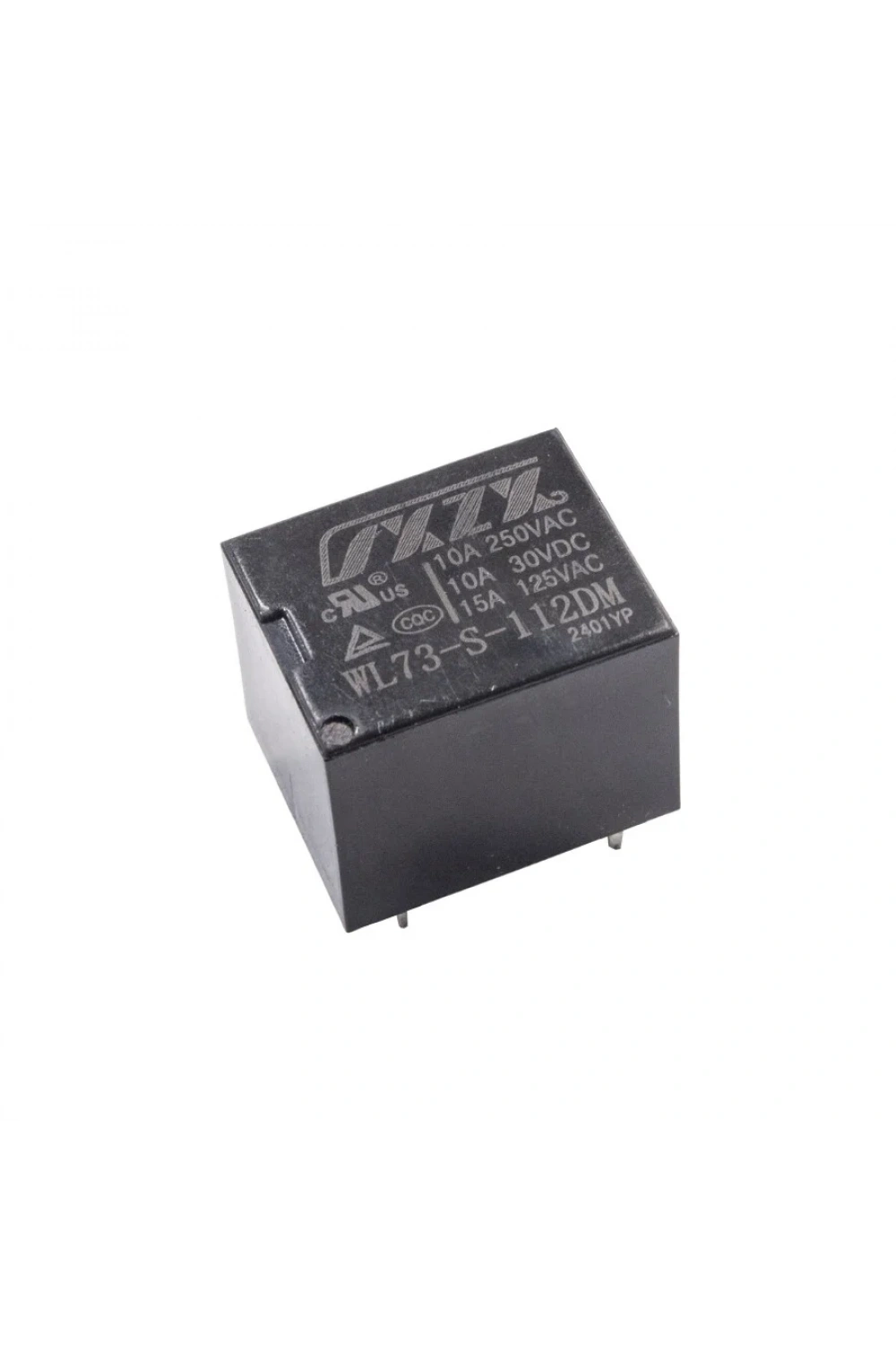 WL73-S-112DM 12V 10A Röle 4-Pin