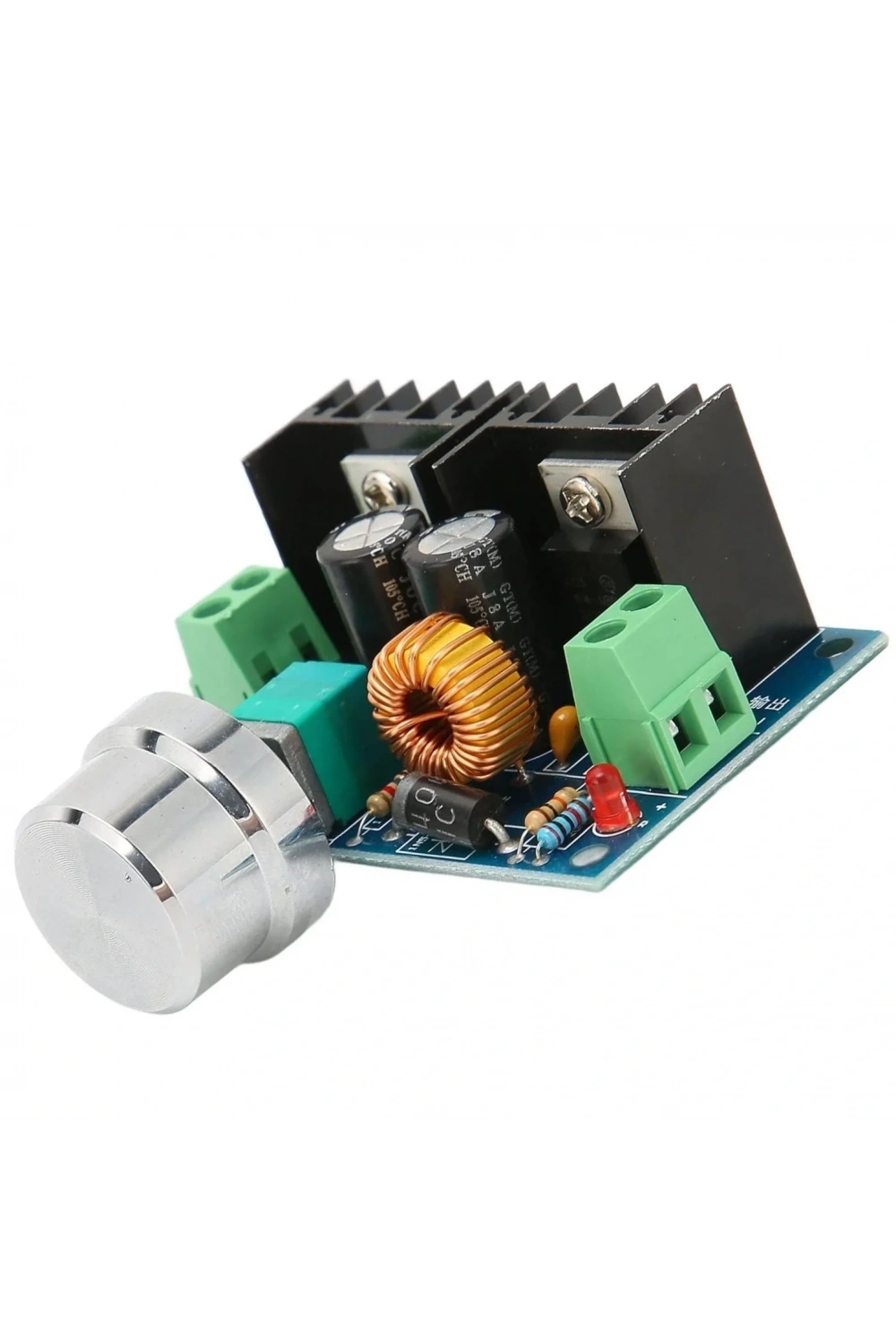 XH-M401 8A 200W Voltaj Düşürücü Regülatör Kartı XL4016 Pot Ayarlı