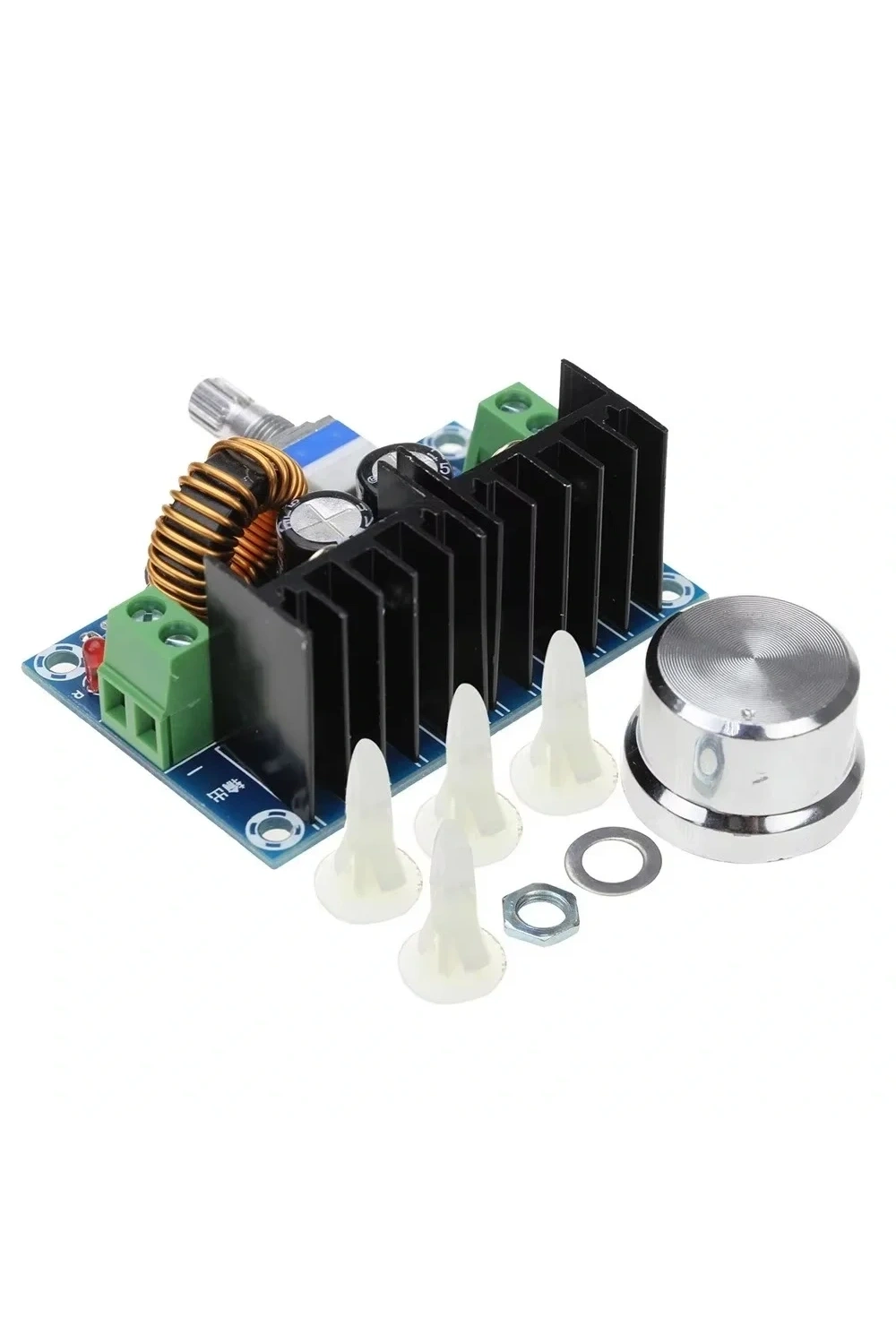 XH-M401 8A 200W Voltaj Düşürücü Regülatör Kartı XL4016 Pot Ayarlı